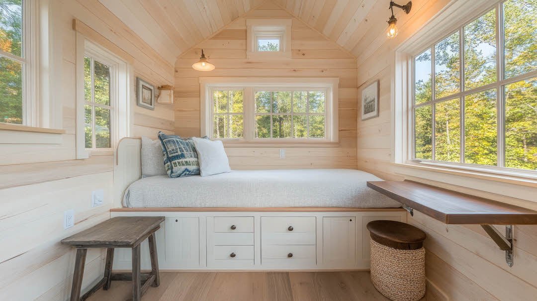 Tiny Homes of Vermont - Storage Solution Ideas Tiny Homes of Vermont - Storage Solution Ideas